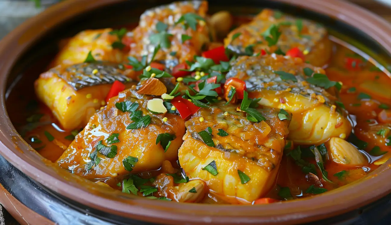 moroccan fish tagine