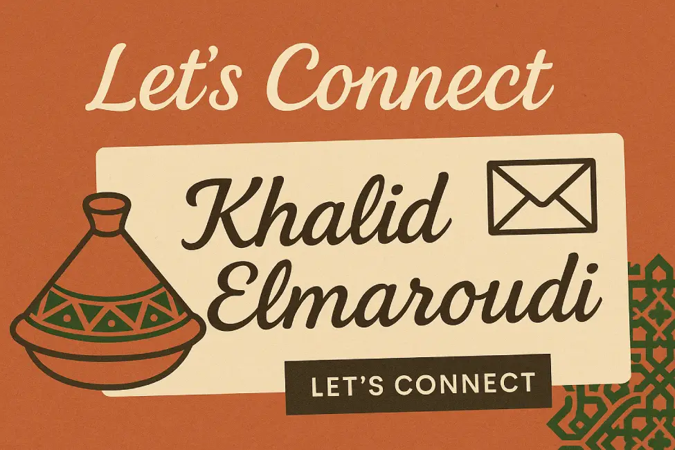 Contact Khalid Elmaroudi